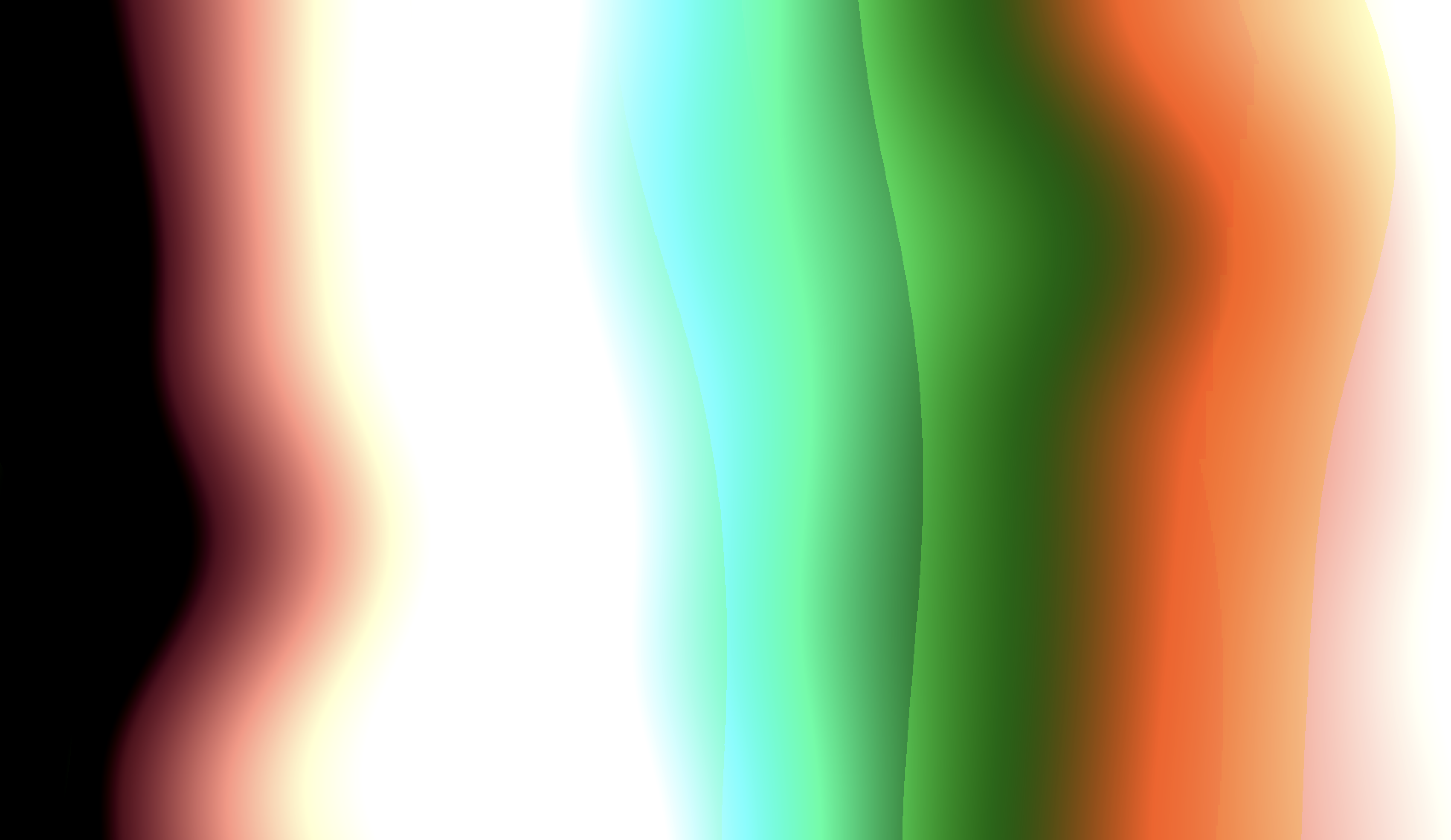 Tableau WAV 6a — installation LED audio-réactive de Jordan Olivier Quiqueret, Ronde Paris